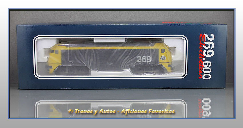 Locomotora eléctrica Serie 269-604-5 "Gato Montés" - Renfe